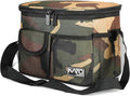 Tirrinia Insulated Lunch Bag for Women Men, Leakproof Lunch Box Containers for Adult, Work, School, Soft Lunchbox for Kids,Boys, Adult Cooler Bag for Picnic Hiking Beach,Camo
