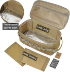 Tactical Camping Storage Bag 9L Tactical Utility Tote Bag Camping Cookware Organizer Trunk Organizer