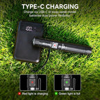 T05 EDC Tactical Flashlight Rechargeable, 1500 High Lumen 90 Degree Work Light with Magnet, 6 Mode Super Bright Small LED Flashlight for Work Maintenance, Outdoor, and Emergency Situations