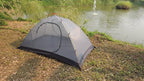 ELLEN Camping Tent Outdoor Travelite Backpacking Family Tent Instant Portable Shelter Easy Set-Up (Green-2 Person Tent)