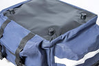 Primacare KB-RO74-B First Responder Trauma Bag, 17" x 9" x 7", Blue — EMT/EMS Medical Supply Organizer with Padded Dividers, Multiple Compartments, Side Pockets, Reflective Strip, Durable Design