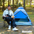2 Person Camping Dome Tent,Waterproof Lightweight Portable Tents for Outdoor Camping Hiking Travel