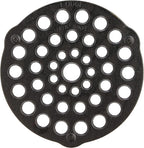 Lodge L8DOT3 Cast Iron Meat Rack/Trivet, Pre-Seasoned, 8-inch, 1 EA