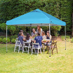 10x10 Canopy Replacement Top with Air Vent, Pop Up Canopy Replacement for Straight Leg Canopy Tent, Canopy Replacement Cover UV Resistant Waterproof for Garden Patio Camping (Top Only)(SkyBlue)