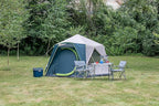 Coleman Polygon 5, Large 5-Person Tent with 360° View, 5 Man Family Tent, Sturdy Steel Pole Construction, Easy to Pitch, 100% Waterproof Camping Tent.