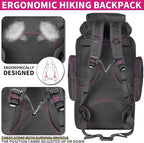 Hiking Backpack for Men 70L/100L Camping Backpack Military Rucksack Molle 3 Days Assault Pack for Climbing | Camping Backpack, 3 Days Assault Pack, for Climbing