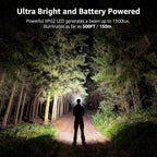 Lepro HeadLamp, 2 Pack Super Bright LED Head lamp with 6 Lighting Modes, Waterproof, Battery Powered LED Lightweight Headlight for Cycling Running Camping for Kids Adults