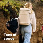 Hydro Flask Carryout Cooler Backpack - Insulated Portable Soft Cooler - 20 L Capacity in Shale Gray