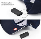 Hands Free Rechargeable LED Baseball Cap Hat for Outdoor Hip Hop Party Holiday