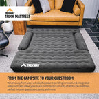 Offroading Gear Inflatable Truck Bed Air Mattress | 6ft to 6.5ft Truck Box | Trekway | Converts to Full Double Size Bed | Durable and Waterproof Compatible with F150, Ram, Supercrew, etc.