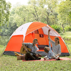 CAMEL CROWN 4/6 Person Tent Waterproof Lightweight Portable Backpacking Tent for Outdoor Camping Hiking