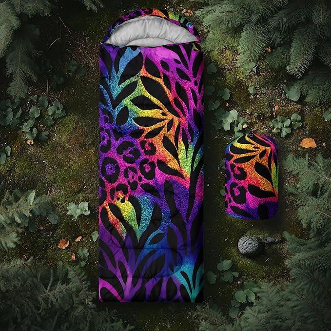 AILONEN Sports Basketball Sleeping Bag for Kids Boys,Warm and Cool Weather,Lightweight,Waterproof Backpacking,3D Galaxy Ball Print Sleeping Bag for Camping