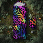 AILONEN Sports Basketball Sleeping Bag for Kids Boys,Warm and Cool Weather,Lightweight,Waterproof Backpacking,3D Galaxy Ball Print Sleeping Bag for Camping