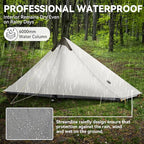 Ultralight Tent 3-Season Backpacking Tent 1 Person/2 Person Camping Tent, Outdoor Lightweight LanShan Camping Tent Shelter, Perfect for Camping, Trekking, Climbing, Hiking