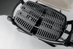 Weber Q1200 Liquid Propane Portable Gas Grill, Titanium – 1‑Burner Travel and Camping Grill with Cast‑Iron Grates & Electronic Ignition (8,500 BTU Burner)