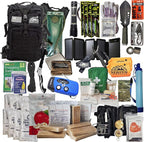 Bug Out Bag - Premium Bugout Backpack Pre-Packed Survival Kit - Ultimate 72 Hour Backpack Survival Kit - Comprehensive Survival Items - Go Bag Emergency