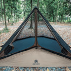 OneTigris 2 Person Mesh Inner Tent for The Northgaze Hot Tent - 4000mm Floor for Camping and Hiking