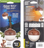 Nite Ize Radiant NutLit Rechargeable Lantern - Acorn-Shaped LED Hanging Lantern for Tents & Kids Rooms - Features Adjustable Color Temperature & Rapid USB-C Charging - Water-Resistant & Drop-Tested