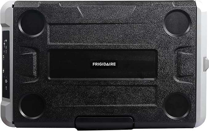 Frigidaire, 51 Qt. Portable Convertible Electric Refrigerator/Freezer Trolley-With App, Dual Zone, Black