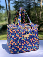 Kwang Min Insulated Insulated Cooler Bag,Reusable Large Lunch Bag for Women, Great for Outdoors,Camping,Party,Premium Quality,Adjustable Strap,Foldable