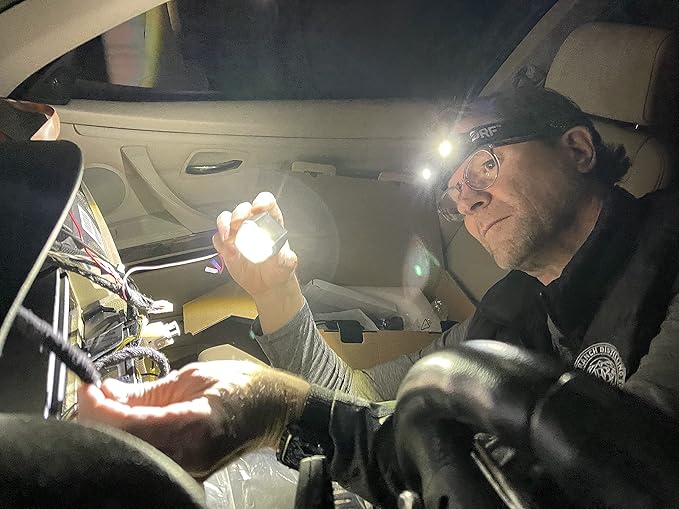 Police Security Flashlights - MORF Removable R230 3 in 1 Headlamp Magnetic Flashlight - Perfect for Mechanics, Emergency Preparedness, Outdoor, Water Proof, Drop Proof