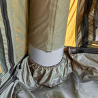 Coody Inflatable Canvas Camping Tents with Stove Jack – Premium Air Beam Family Glamping Tent, Breathable Cotton Canvas, Fast Setup Air Tent with Pump