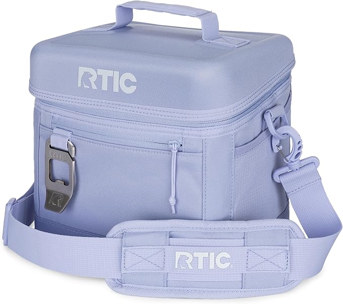 RTIC 8 Can Everyday Cooler, Soft Sided Portable Insulated Cooling for Lunch, Beach, Drink, Beverage, Travel, Camping, Picnic, for Men and Women