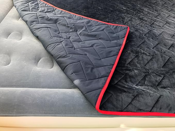Alki Twilight Thermal Mattress Topper - Indoor or Outdoor Sleeping Pad Cover - Twin Mattress Topper - Insulated to Keep You Warm Naturally - Great for Camping, Hiking, Outdoors - 75 x 38 Inches