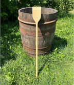 36-in Beech Heavy Duty Wooden Mixing Paddle - Made in Ukraine - Handle Long Stir for Cooking Cajun Crawfish Boil and Brewing Beer - Stirring Spatula for Brewing Mixing Grill Camping in Big Stock Pots