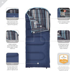 Teton Junior, 20 Degree and 0 Degree Sleeping Bags. Finally, Sleeping Bag for Boys, Girls, All Kids, Warm and Comfortable, for All Camping Weather and Built to Last