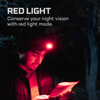 NEBO Einstein Powerful 1000 Lumen Headlamp with Flexpower, Compact Low-Profile Headlamp with 5 Light Modes, Black