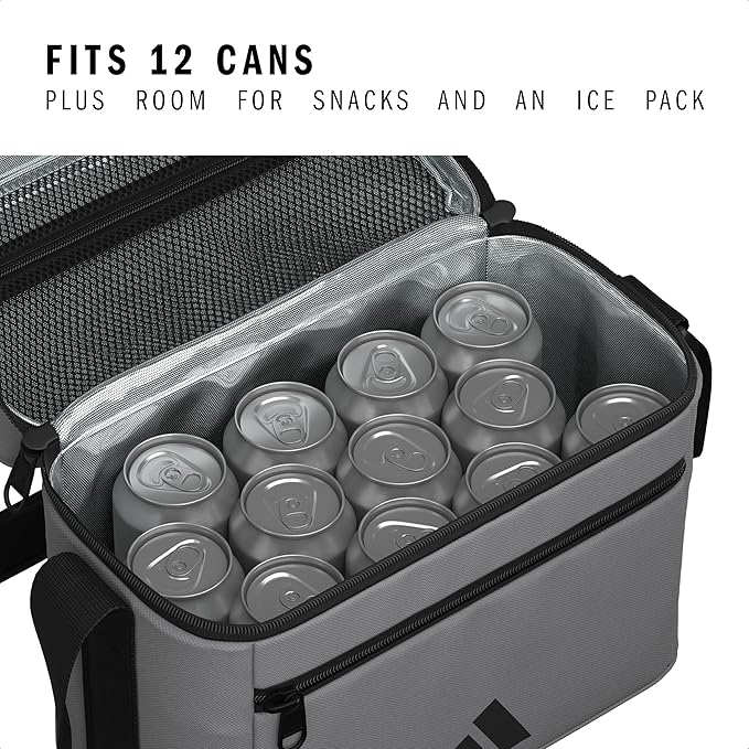 adidas Cooler for Drinks, Cans & Food – Soft Insulated Portable Bag