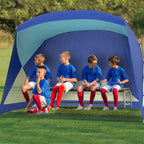 Beach Tent - Sun Shelter for Shade with UV Protection and Water-Resistant Coating for Sports Events and More with Carry Bag by Wakeman Outdoors