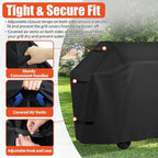 iCOVER Grill Cover 50 inch, BBQ Grill Cover for Outdoor Grill, 600D Heavy Duty Waterproof BBQ Cover, Anti-UV and Rip-Proof Barbecue Cover, Gas Grill Cover for Weber, Char-Broil, Nexgrill, etc