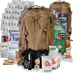 6 Person Emergency Kit/Survival Backpack for 72 Hours for Natural Disasters, Hurricanes, Emergency or Bug Out Situations