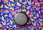 Lodge 10.25 Inch Dolly Parton Pre-Seasoned Cast Iron Stamped Skillet - Signature Teardrop Handle - Use in the Oven, on the Stove, on the Grill, or Over a Campfire, Black