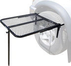 Tire Table Medium Steel Camping Table for Camp, Travel, Tailgating and Outdoor Work | Easily Holds 50 Pounds | Powder Coated Finish | No Tool or Hitch Required for Installation | 29 x 23 x 1.5