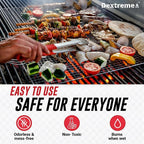 Dextreme Fire Starter (120 PCS) Natural Fire Starters for Campfire, Charcoal Starter, Fireplace, Wood Stove, BBQ, Chimney, Fire Pit, and Grill | All Weather, Odorless, Non-Toxic, w/10 Min Burning Time