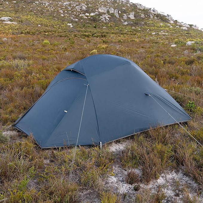 Naturehike Cloud Up 3 Person Backpacking Tent with Footprint - 3 Season Free Standing Lightweight 3 Person Camping Tent | with Footprint, Free Standing, Dome, Camping, Hiking, Waterproof