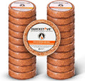 Fire Starters (20 Pack) – Waterproof Emergency Fuel Disks for Camping Essentials, Wood Stove, Fireplace, Fire Pit, Survival Kit, Campfire & Outdoor Accessories