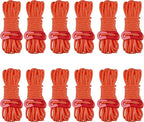 Azarxis Reflective Tent Guide Rope Lightweight Guy Line Cord with Aluminum Adjuster Guyline Tent Cord Tensioner for Camping Hiking Backpacking - Essential Survival Gear 13 Feet