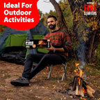 400 pcs Fire Starter - Natural Fire Starters for Campfires, Fire Pit, Pizza Oven, Fireplace, Smoker, BBQ, Pellet Stove & Wood - Fire Starters for Grill, Charcoal Starter
