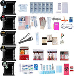 Quake Kits Extensively Prepared 6-Person Emergency Survival Kit | 7-Day Family Bug Out Bag with Food, Water & First Aid | Go-Bag for Earthquakes, Hurricanes & Disasters