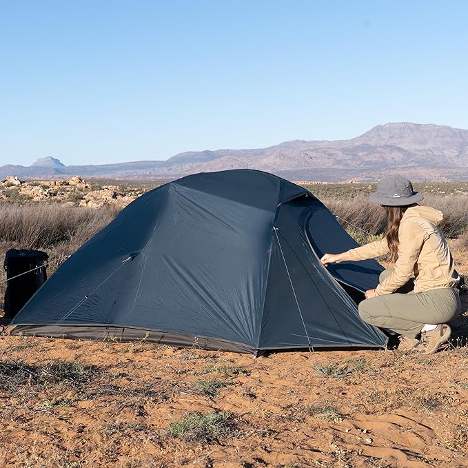 Naturehike Cloud Up 3 Person Backpacking Tent with Footprint - 3 Season Free Standing Lightweight 3 Person Camping Tent | with Footprint, Free Standing, Dome, Camping, Hiking, Waterproof