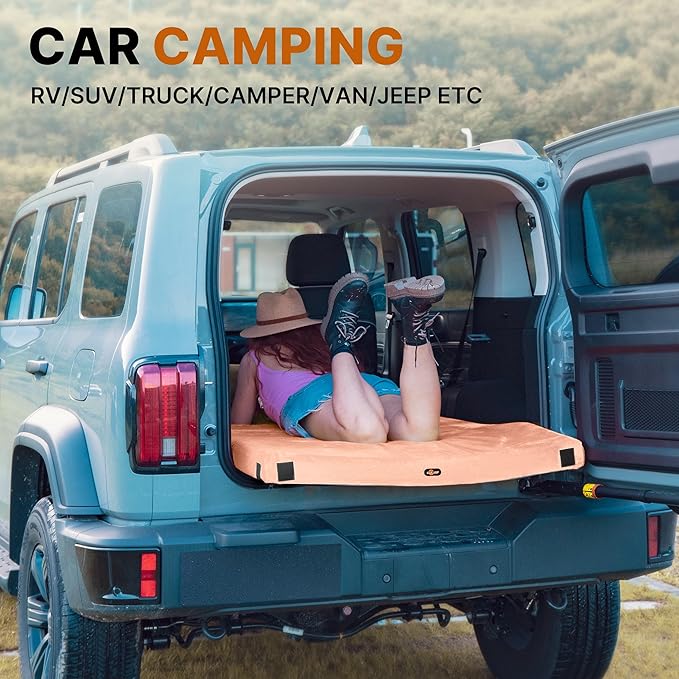 Floor Memory Foam Car Camping Bed Glamping Roll Up Futon Mattress, Japanese Floor Sleeping Mat Camp Cot Mattress Pad Travel Guest Side Sleepers [Twin: 75 * 38 * 3'']