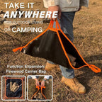 Fire Pit Mat with Handle, Fireproof Under Grill Mat & Heat Resistant Pad for Solo Stove/Camping/Patio/Lawn, Waterproof & Non-Slip
