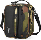Tirrinia Expandable Insulated Lunch Bag for Men Women – Leakproof Reusable Cooler LunchBox for Kids & Adults with Shoulder Strap, Perfect for Work, School, Office, Travel,Camo