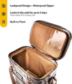 RTIC Ultra-Tough Soft Cooler 50 Can, Insulated Bag Portable Ice Chest Box for Lunch, Beach, Drink, Beverage, Travel, Camping, Picnic, Car, Trips, Floating Cooler Leak-Proof with Zipper
