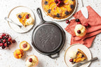 Lodge 10.25 Inch Dolly Parton Pre-Seasoned Cast Iron Stamped Skillet - Signature Teardrop Handle - Use in the Oven, on the Stove, on the Grill, or Over a Campfire, Black