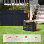 Jackery HomePower 3000 Portable Power Station(2-Pack) with 500X Solar Panels, 3600W (Surge 7200W) Output, 3072Wh LFP Solar Generator, Essential Backup for Home Use, Power Outage, Emergencies